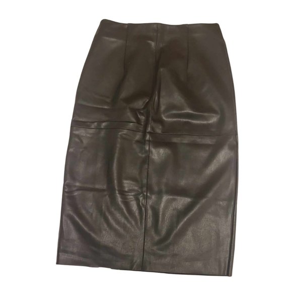 Dynamite Faux Leather Sexy  Pencil Skirt - Picture 5 of 7